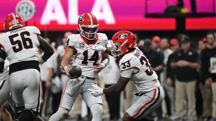 COLLEGE FOOTBALL: DEC 06 SEC Championship Game Georgia vs Alabama COLLEGE FOOTBALL: DEC 06 SEC Championship Game Georgia vs Alabama