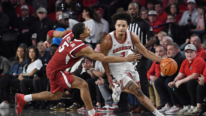 COLLEGE BASKETBALL: JAN 17 Arkansas at Georgia