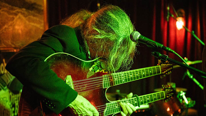 Arwen Lewis And Peter Lewis Perform At The Redwood Bar X Grill