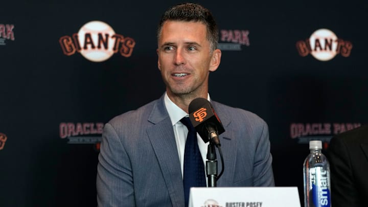 Giants name Buster Posey President of Baseball Operations