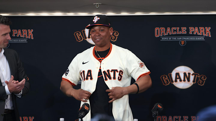 San Francisco Giants Introduce Rafael Devers