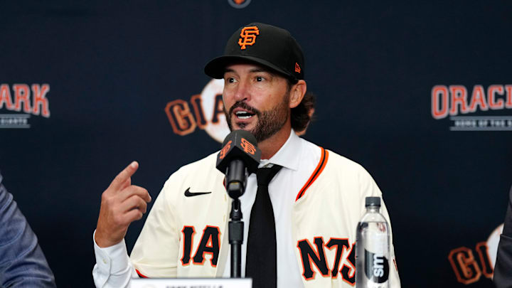 San Francisco Giants Introduce Manager Tony Vitello San Francisco Giants Introduce Manager Tony Vitello