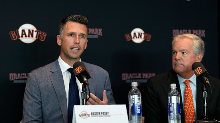 Giants name Buster Posey President of Baseball Operations Giants name Buster Posey President of Baseball Operations