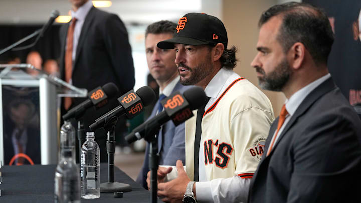 San Francisco Giants Introduce Manager Tony Vitello San Francisco Giants Introduce Manager Tony Vitello