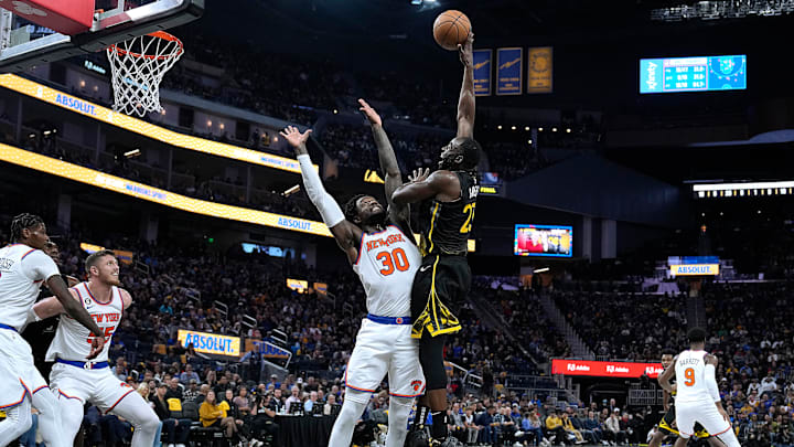 New York Knicks v Golden State Warriors