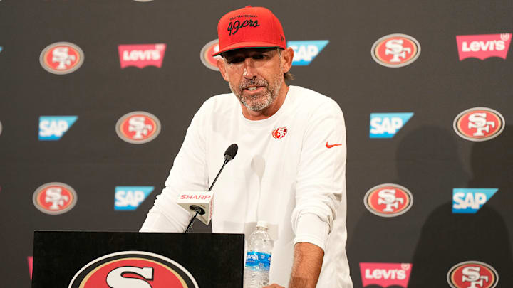 San Francisco 49ers head coach Kyle Shanahan