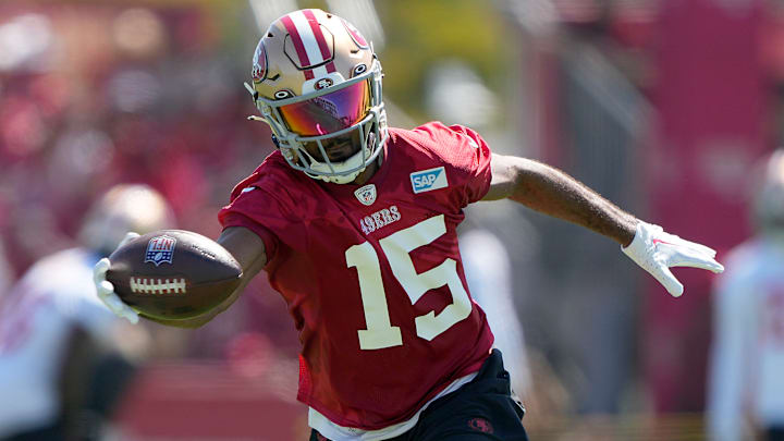 San Francisco 49ers wide receiver Jauan Jennings (15)