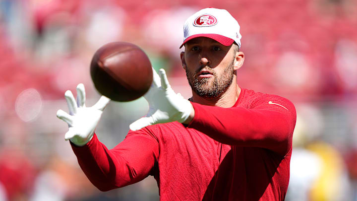 San Francisco 49ers tight end Mason Pline