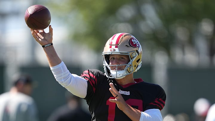 San Francisco 49ers quarterback Brock Purdy (13) San Francisco 49ers quarterback Brock Purdy (13)