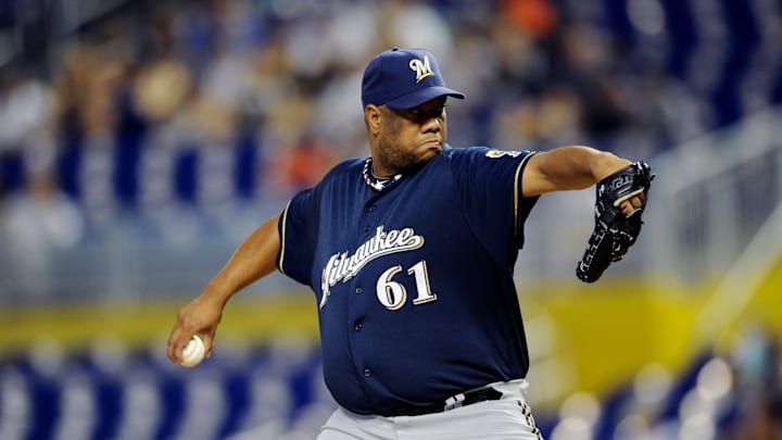 Milwaukee Brewers v Miami Marlins Milwaukee Brewers v Miami Marlins