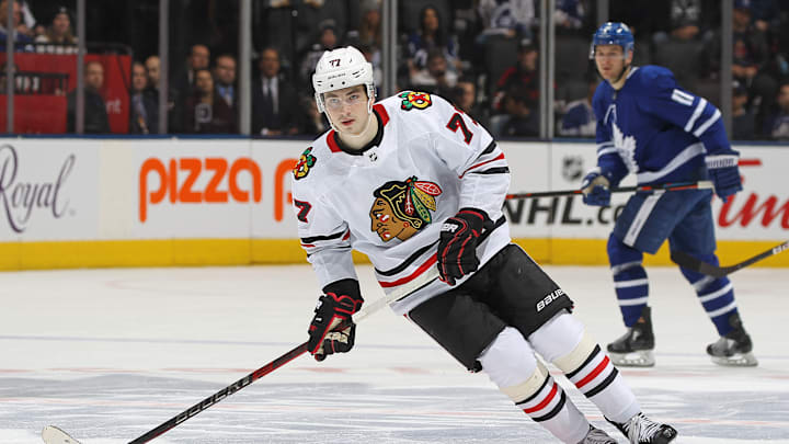 Kirby Dach #77, Chicago Blackhawks