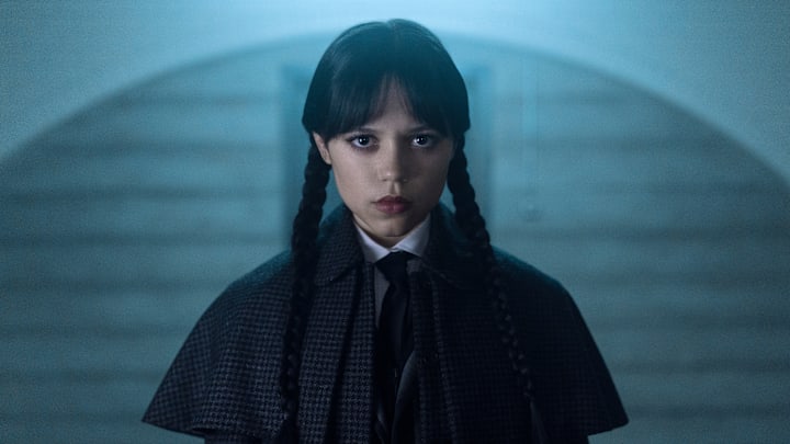 Wednesday. Jenna Ortega as Wednesday Addams in episode 202 of Wednesday. Cr. Jonathan Hession/Netflix © 2025 Wednesday. Jenna Ortega as Wednesday Addams in episode 202 of Wednesday. Cr. Jonathan Hession/Netflix © 2025