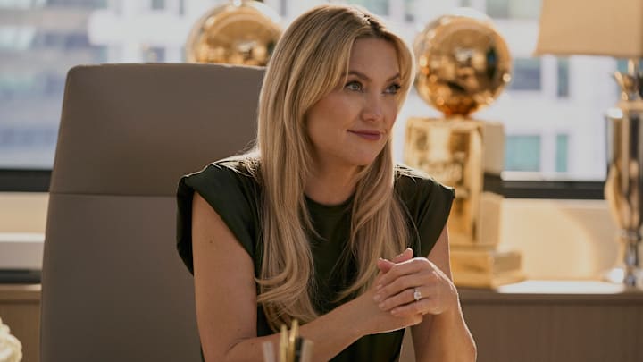 RUNNING POINT SEASON 2. Kate Hudson as Isla Gordon in Episode 202 of Running Point Season 2