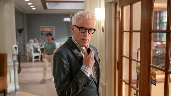 A Man on the Inside. Ted Danson as Charles in episode 102 of A Man on the Inside. Cr. Colleen E. Hayes/Netflix © 2024