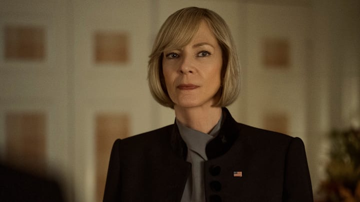 The Diplomat. Allison Janney as Grace Penn in episode 303 of The Diplomat