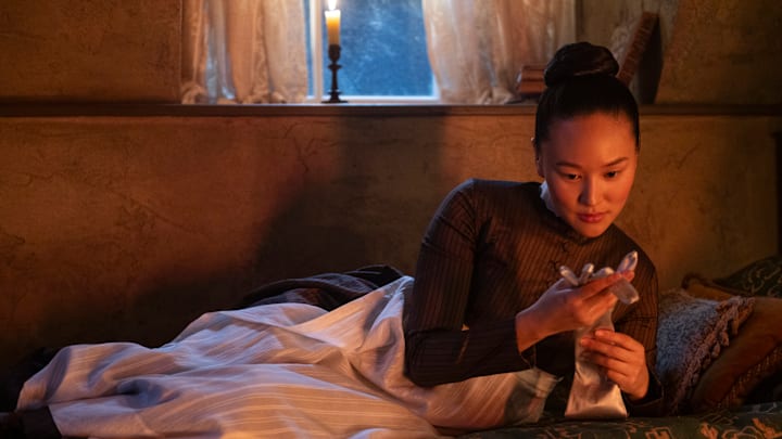 Yerin Ha as Sophie Baek in episode 402 of Bridgerton. Cr. Liam Daniel/Netflix © 2025