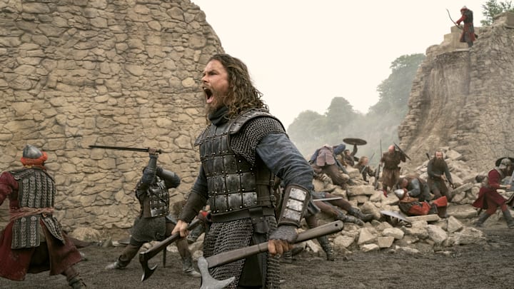 Vikings Valhalla. Sam Corlett as Leif Eriksson in episode 301 of Vikings Valhalla. Cr. Bernard Walsh/Netflix © 2024