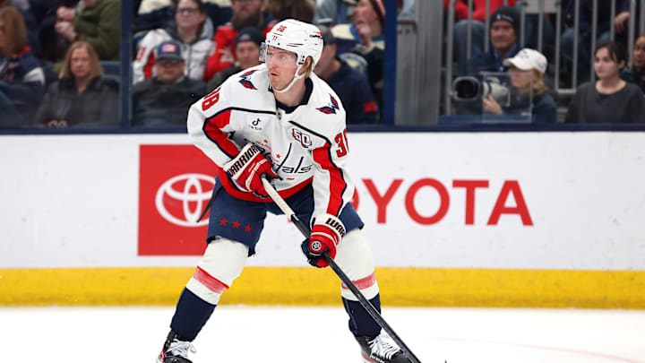 Rasmus Sandin, Washington Capitals Mandatory Credit: Joseph Maiorana-Imagn Images