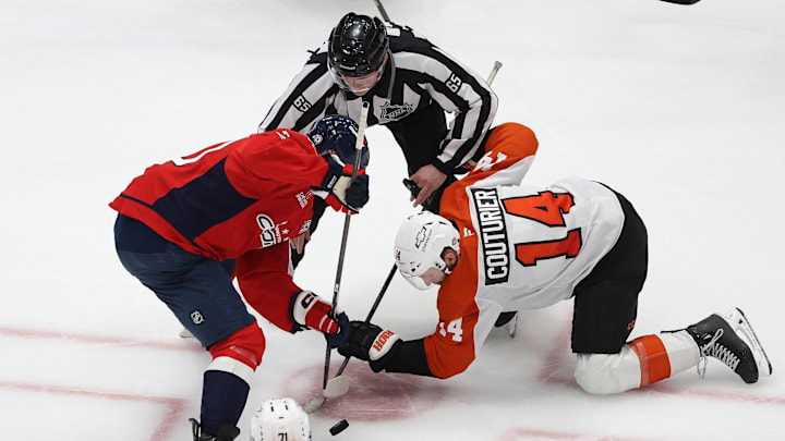 Lars Eller, Washington Capitals Mandatory Credit: Daniel Kucin Jr.-Imagn Images