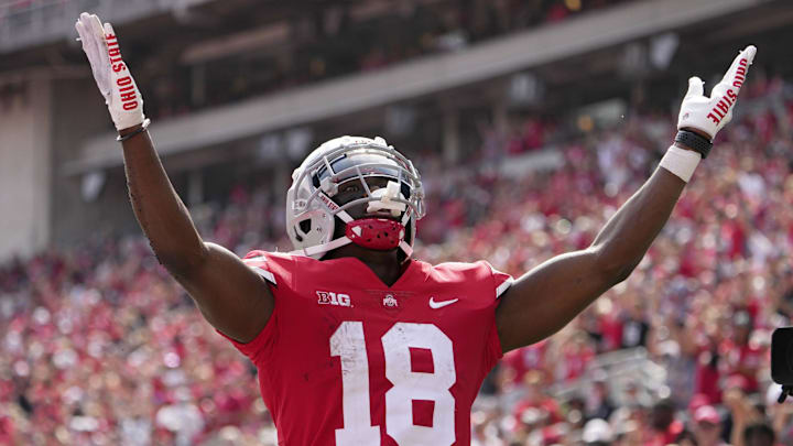 Ohio State receiver Marvin Harrison Jr.