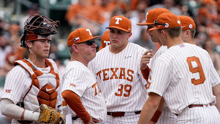 David Pierce, Texas baseball
