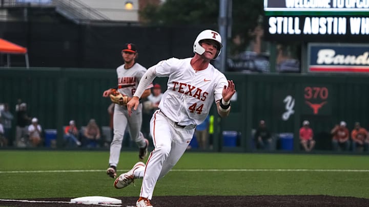 Max Belyeu, Texas baseball