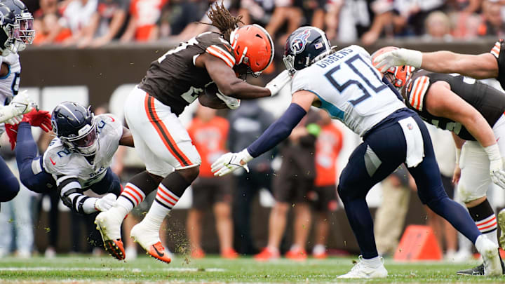 Cleveland Browns running back Kareem Hunt has already landed on the injury report just days after his season debut.