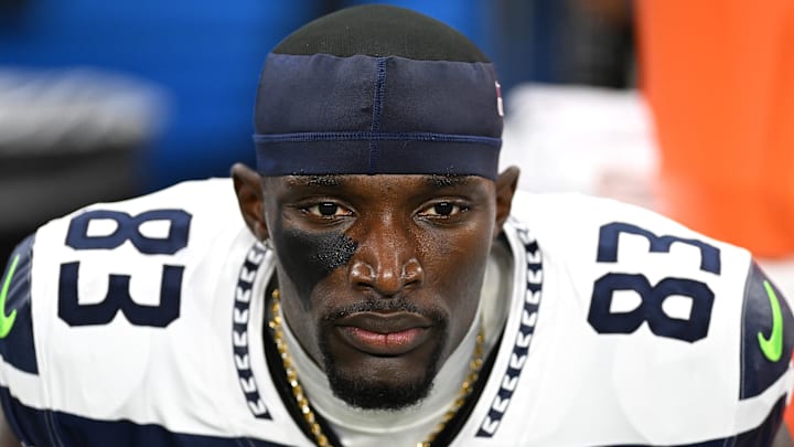 Seattle Seahawks wide receiver Dareke Young Seattle Seahawks wide receiver Dareke Young