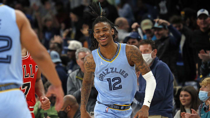 Memphis Grizzles guard Ja Morant.