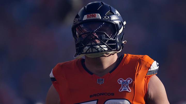 Denver Broncos offensive tackle Garett Bolles
