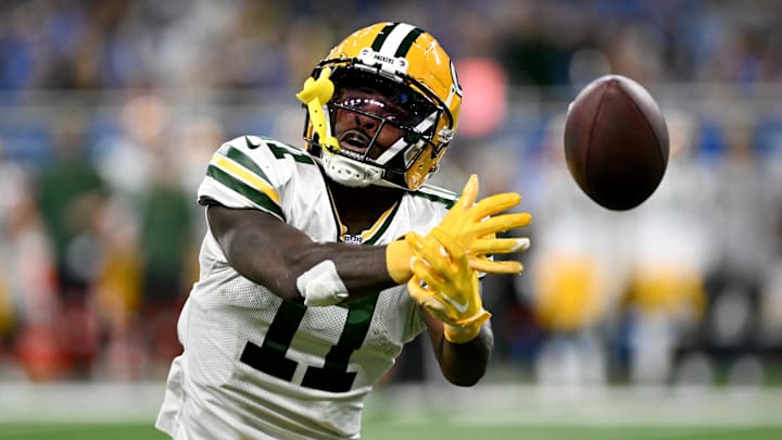 Green Bay Packers wide receiver Jayden Reed.
