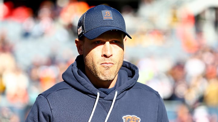 Chicago Bears head coach Ben Johnson