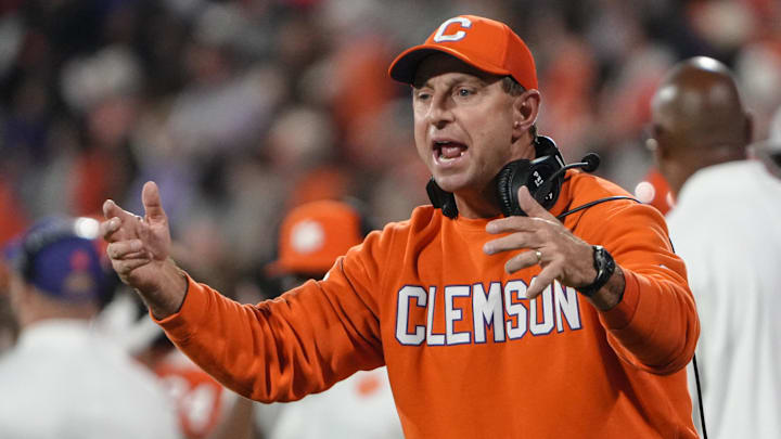 Clemson enters Week 12 at 4-5 on the season. Clemson enters Week 12 at 4-5 on the season.