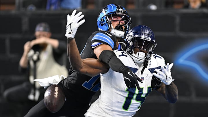 Detroit Lions safety Brandon Joseph (12).