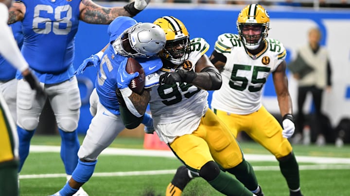 Detroit Lions running back David Montgomery (5). Detroit Lions running back David Montgomery (5).