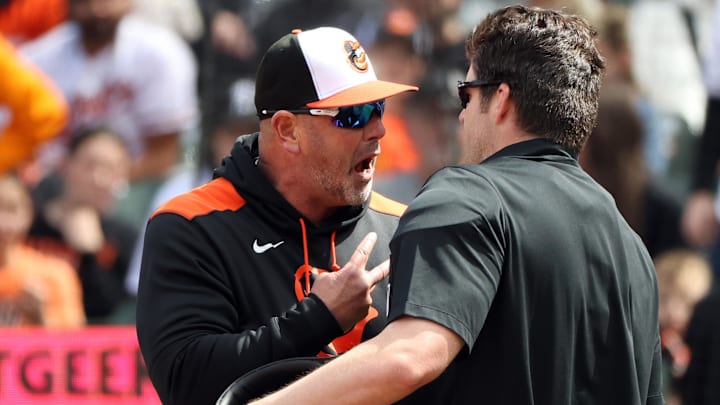 Orioles manager Brandon Hyde