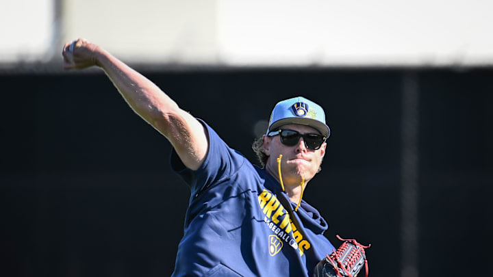 Milwaukee Brewers relief pitcher Trevor Megill