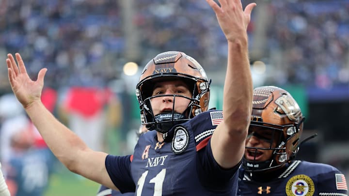 Navy quarterback Blake Horvath was at the center of the Midshipmen's comeback win over Army.