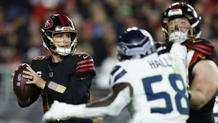 Bet on Brock Purdy to go over his completions total against the Seahawks in the Divisional Round.