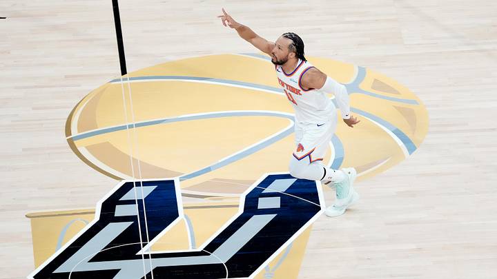 Jalen Brunson and the Knicks won their 12th consecutive playoff game on Wednesday, the second-longest streak in NBA history.