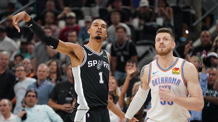 San Antonio Spurs forward Victor Wembanyama is a solid prop target in Game 7. San Antonio Spurs forward Victor Wembanyama is a solid prop target in Game 7.