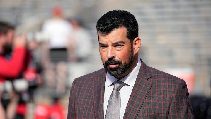 Ohio State Buckeyes head coach Ryan Day walks into Ohio Stadium with his team NCAA football game against Kent State Golden Flashes on Sept. 19, 2026. Ohio State Buckeyes head coach Ryan Day walks into Ohio Stadium with his team NCAA football game against Kent State Golden Flashes on Sept. 19, 2026.