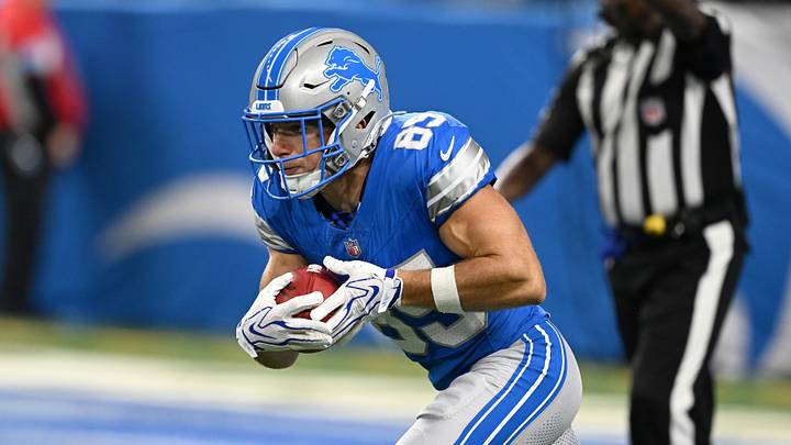 Aug 22, 2026; Detroit, Michigan, USA; Detroit Lions wide receiver Tom Kennedy (85) returns a kick against the Washington Commanders at Ford Field. Mandatory Credit: Lon Horwedel-Imagn Images Aug 22, 2026; Detroit, Michigan, USA; Detroit Lions wide receiver Tom Kennedy (85) returns a kick against the Washington Commanders at Ford Field. Mandatory Credit: Lon Horwedel-Imagn Images