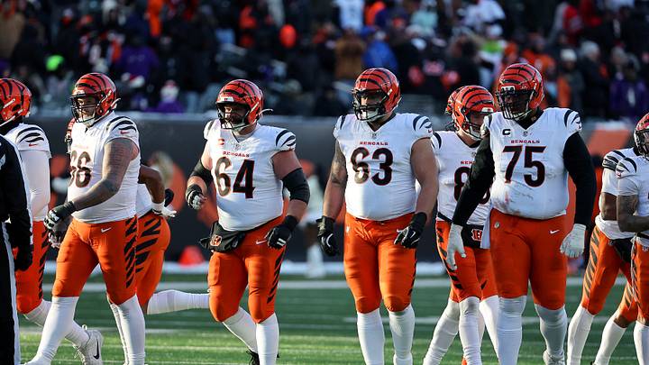 Bengals' starting offensive line