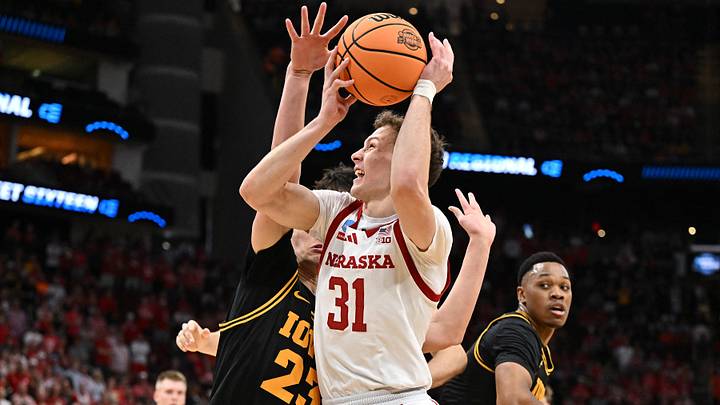 Nebraska guard Cale Jacobsen brings an all-round game to the Huskers on offense and defense.