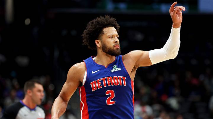 Mar 17, 2026; Washington, District of Columbia, USA; Detroit Pistons guard Cade Cunningham (2) looks on during first half against the Washington Wizards at Capital One Arena. Mandatory Credit: Daniel Kucin Jr.-Imagn Images Mar 17, 2026; Washington, District of Columbia, USA; Detroit Pistons guard Cade Cunningham (2) looks on during first half against the Washington Wizards at Capital One Arena. Mandatory Credit: Daniel Kucin Jr.-Imagn Images