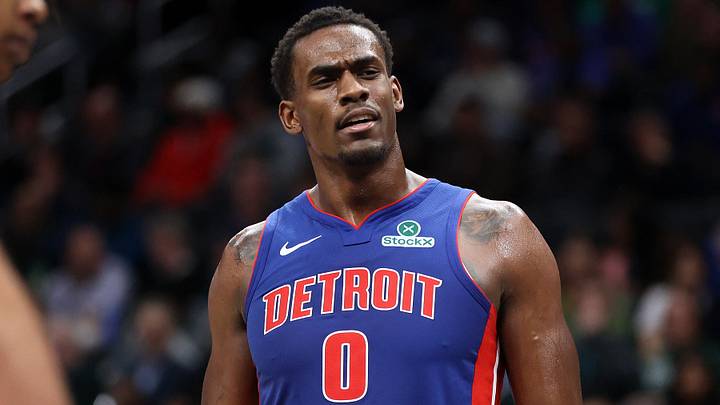 Mar 17, 2026; Washington, District of Columbia, USA; Detroit Pistons center Jalen Duren (0) looks on during the second half against the Washington Wizards at Capital One Arena. Mandatory Credit: Daniel Kucin Jr.-Imagn Images Mar 17, 2026; Washington, District of Columbia, USA; Detroit Pistons center Jalen Duren (0) looks on during the second half against the Washington Wizards at Capital One Arena. Mandatory Credit: Daniel Kucin Jr.-Imagn Images