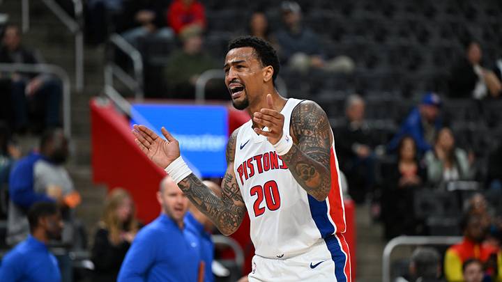 Oct 5, 2026; Detroit, Michigan, USA; Detroit Pistons forward John Collins (20) in the first quarter at Little Caesars Arena. Mandatory Credit: Lon Horwedel-Imagn Images Oct 5, 2026; Detroit, Michigan, USA; Detroit Pistons forward John Collins (20) in the first quarter at Little Caesars Arena. Mandatory Credit: Lon Horwedel-Imagn Images