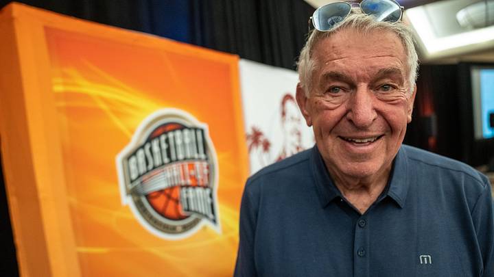 Former Suns owner Jerry Colangelo attends the 12th annual Jerry Colangelo Basketball Hall of Fame Golf Classic at the Wigwam Ballroom in Litchfield Park, Ariz., on September 29, 2023.