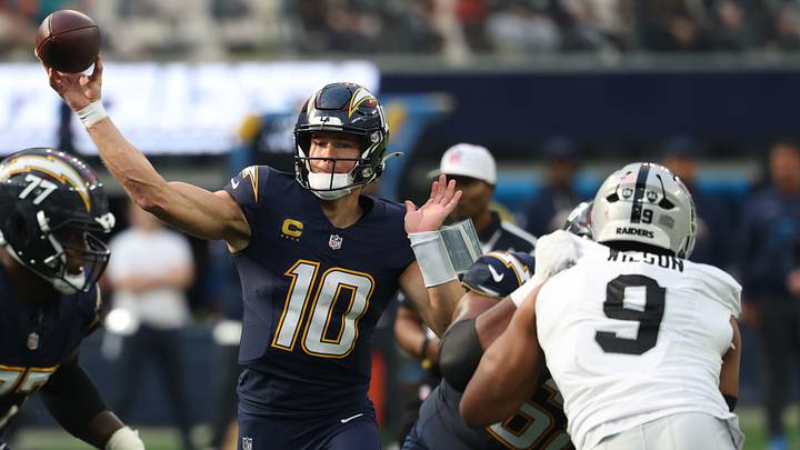 The Chargers are favored against the Raiders in Week 2 of the NFL season. The Chargers are favored against the Raiders in Week 2 of the NFL season.